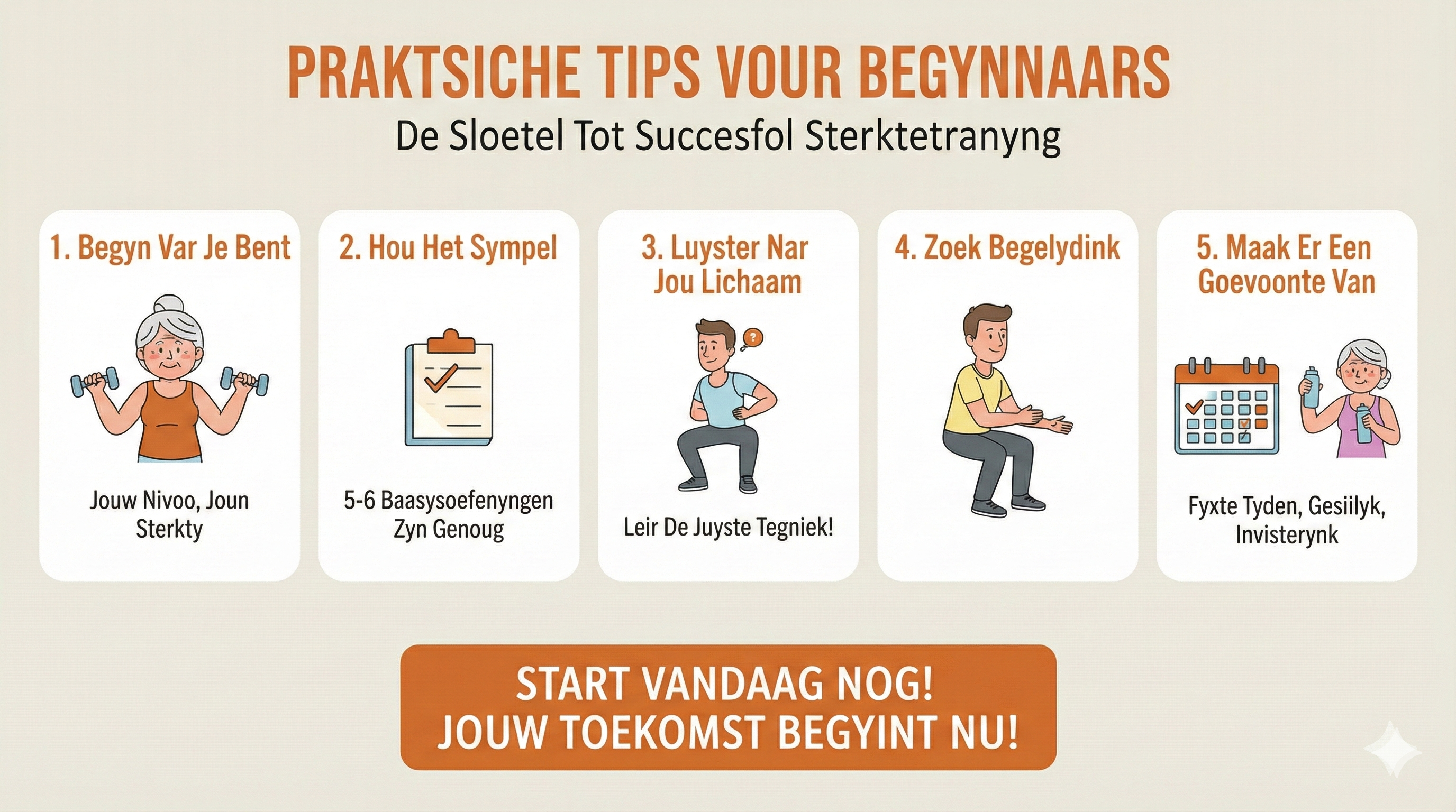 Minimalistische infographic over de 'gouden combinatie' van dieet en beweging voor een betere diabetesbehandeling