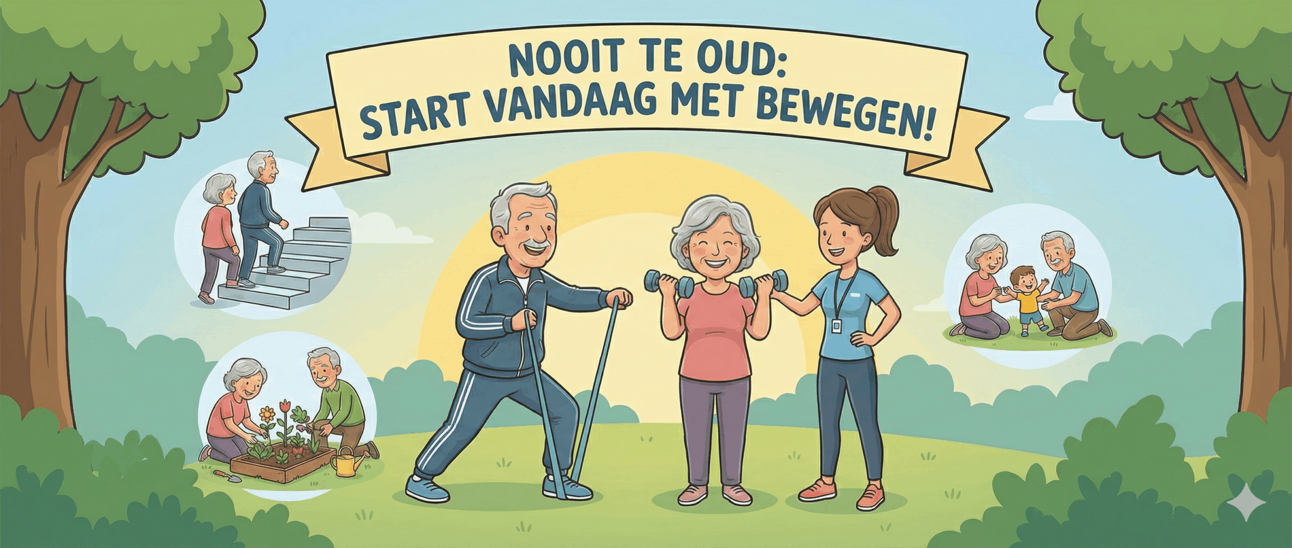 De voordelen van sporten op oudere leeftijd